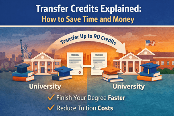 Transfer Credits Explained: How to Save Time and Money | College Compare | Article Thumbnail